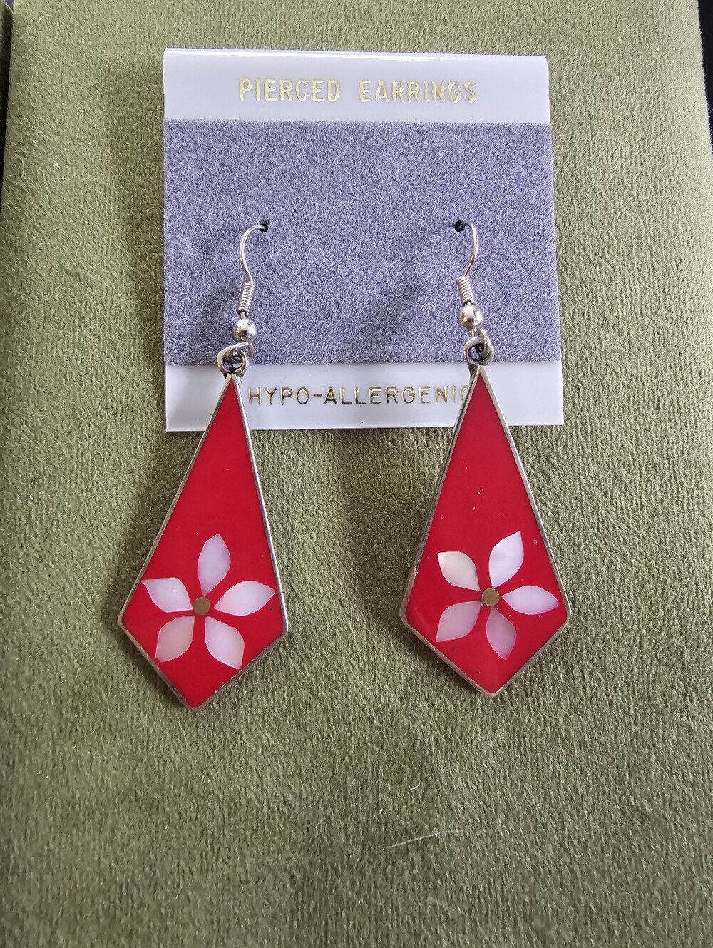 Vintage Alpacs Silver Earrings